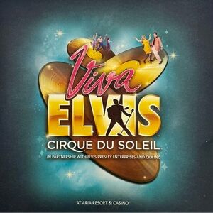 Souvenir Program, Cirque du Soleil, “Viva Elvis” Memorabilia